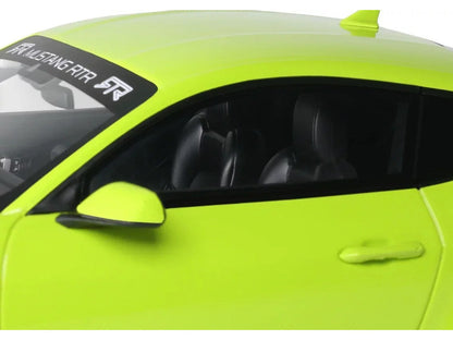 2025 Ford Mustang RTR Spec-3 Lime Green 1/18 Model Car by GT Spirit-2