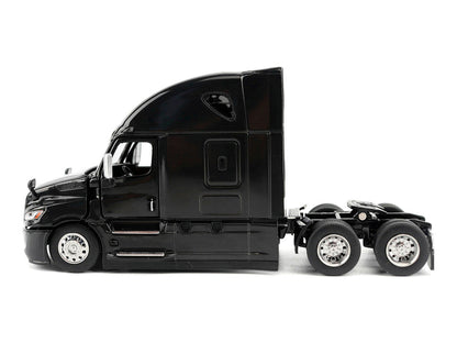 2025 Freightliner Cascadia Gen-5 Sleeper Cab Truck Tractor Night-Shift Black "Transport Series" 1/64 Diecast Model by Diecast Masters-2