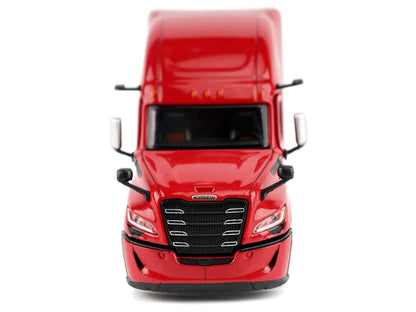 2025 Freightliner Cascadia Gen-5 Sleeper Cab Truck Tractor Red "Transport Series" 1/64 Diecast Model by Diecast Masters-3
