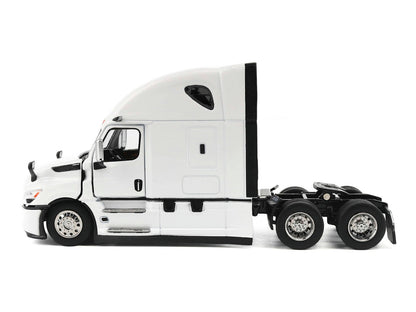 2025 Freightliner Cascadia Gen-5 Sleeper Cab Truck Tractor Winter White "Transport Series" 1/64 Diecast Model by Diecast Masters-2
