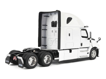 2025 Freightliner Cascadia Gen-5 Sleeper Cab Truck Tractor Winter White "Transport Series" 1/64 Diecast Model by Diecast Masters-3