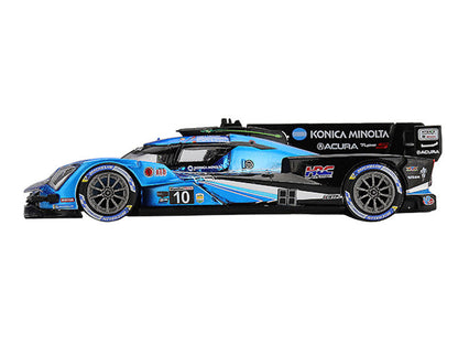 Acura ARX-06 GTP #10 Filipe Albuquerque - Marcus Ericsson - Brendon Hartley - Ricky Taylor "Wayne Taylor Racing with Andretti" IMSA "24 Hours of Daytona" (2024) Limited Edition 1/64 Diecast Model Car by Mini GT-1