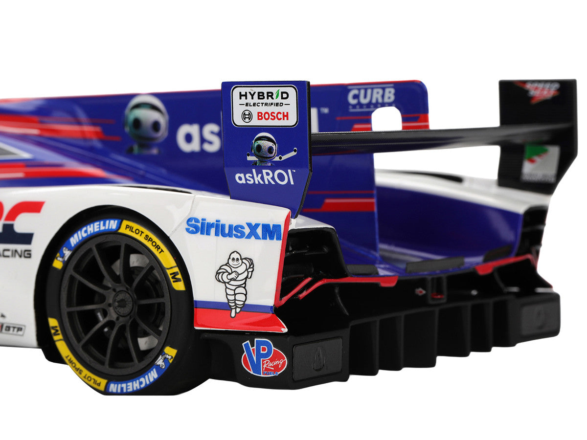 Acura ARX-06 GTP #60 Tom Blomqvist - Colin Braun - Scott Dixon - Felix Rosenqvist "Acura Meyer Shank Racing with Curb-Agajanian" 2nd Place IMSA "24 Hours of Daytona" (2025) 1/18 Model Car by Top Speed-3