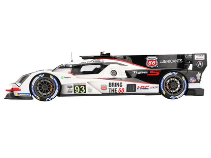 Acura ARX-06 GTP #93 Kakunoshin Ohta - Alex Palou - Renger van der Zande - Nick Yelloly "Acura Meyer Shank Racing with Curb-Agajanian" "24 Hours of Daytona" (2025) 1/18 Model Car by Top Speed-0