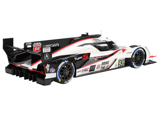 Acura ARX-06 GTP #93 Kakunoshin Ohta - Alex Palou - Renger van der Zande - Nick Yelloly "Acura Meyer Shank Racing with Curb-Agajanian" "24 Hours of Daytona" (2025) 1/18 Model Car by Top Speed-1