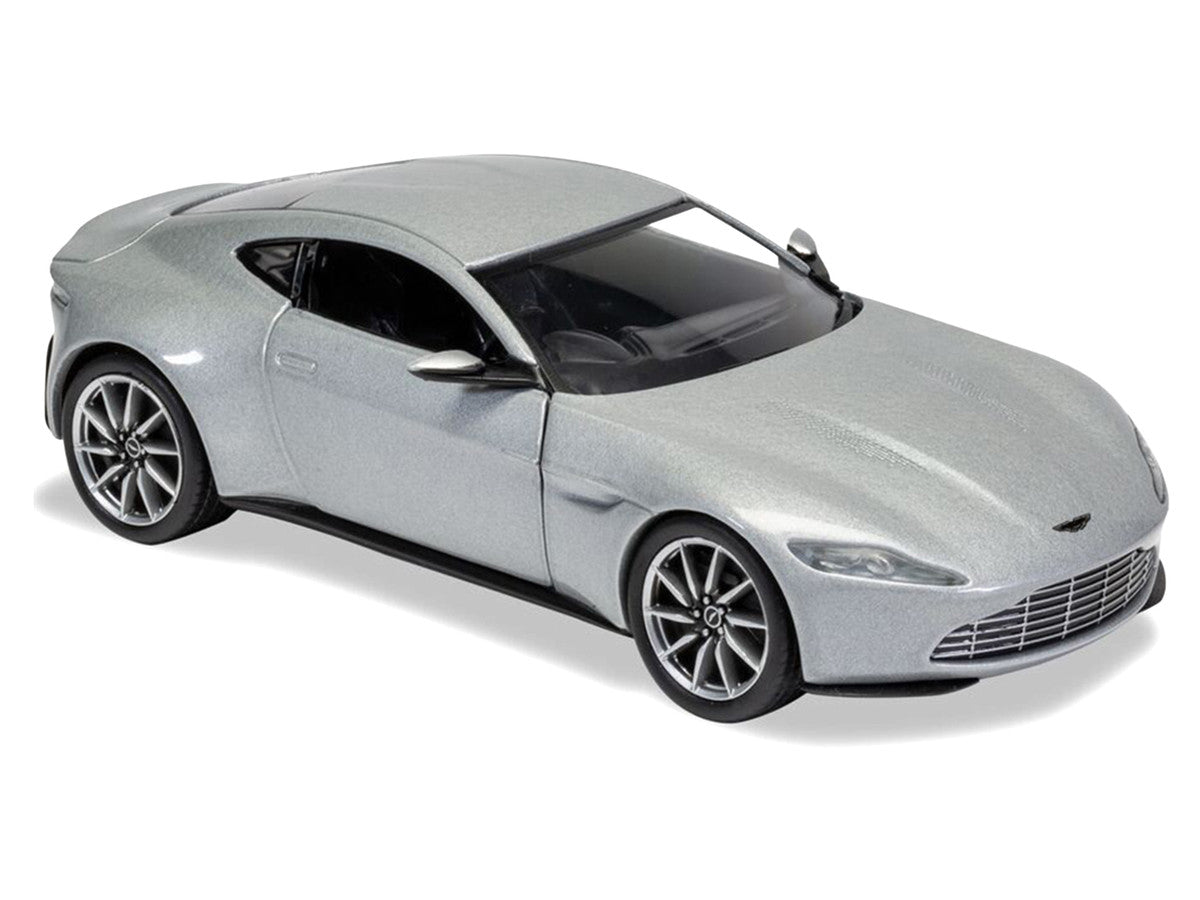 Aston Martin DB10 RHD (Right Hand Drive) Silver Metallic James Bond 007 "Spectre" (2015) Movie Diecast Model Car by Corgi-1