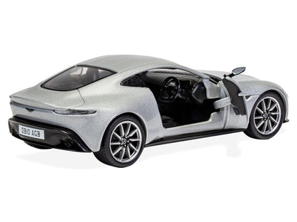 Aston Martin DB10 RHD (Right Hand Drive) Silver Metallic James Bond 007 "Spectre" (2015) Movie Diecast Model Car by Corgi-0
