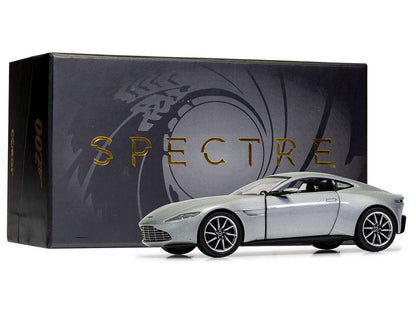 Aston Martin DB10 RHD (Right Hand Drive) Silver Metallic James Bond 007 "Spectre" (2015) Movie Diecast Model Car by Corgi-2
