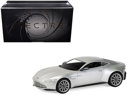 Aston Martin DB10 RHD (Right Hand Drive) Silver Metallic James Bond 007 "Spectre" (2015) Movie Diecast Model Car by Corgi-4