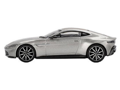 Aston Martin DB10 Silver Metallic 007 James Bond "Spectre" (2015) Movie Limited Edition 1/64 Diecast Model Car by Mini GT-2