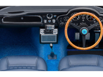 Aston Martin DB5 RHD (Right Hand Drive) Caribbean Pearl Blue Metallic 1/18 Model Car by Autoart-2