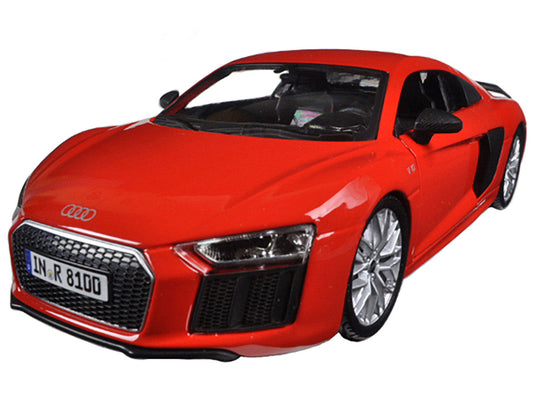 Audi R8 V10 Plus Red Special Edition 1/24 Diecast Model Car by Maisto - Car Models