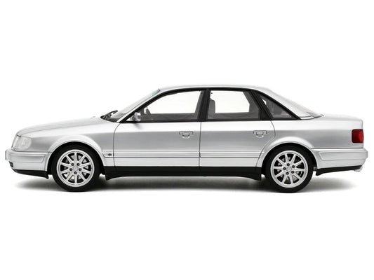 Audi S4 (C4) 4.2 V8 Crystal Silver Metallic Limited Edition to 2000 pieces Worldwide 1/18 Model Car by Otto Mobile-1