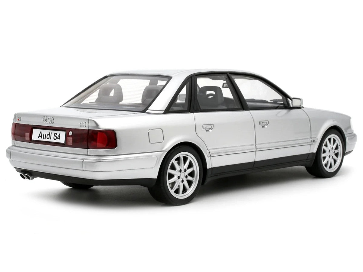 Audi S4 (C4) 4.2 V8 Crystal Silver Metallic Limited Edition to 2000 pieces Worldwide 1/18 Model Car by Otto Mobile-2