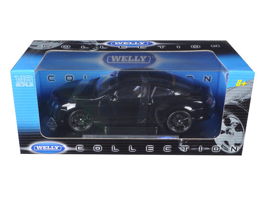 Bentley Continental Supersports Black 1/18 Diecast Car Model by Welly - Car Models