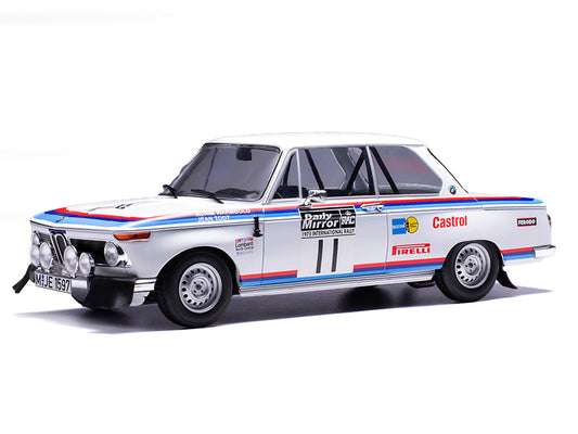 BMW 2002 #11 Achim Warmbold - Jean Todt ’RAC Rally’ (1973) 1/18 Diecast Model Car by IXO Models - Car Models