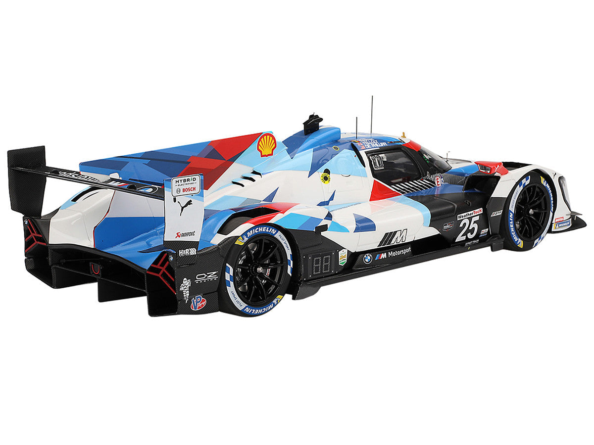 BMW M Hybrid V8 GTP #25 Connor De Phillippi - Maxime Martin - Rene Rast - Nick Yelloly "BMW M Team RLL" "24 Hours of Daytona" (2024) 1/18 Model Car by Top Speed-1