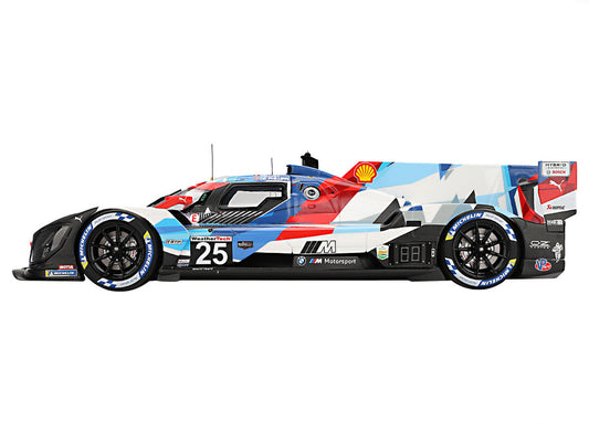 BMW M Hybrid V8 GTP #25 Connor De Phillippi - Maxime Martin - Rene Rast - Nick Yelloly "BMW M Team RLL" "24 Hours of Daytona" (2024) 1/18 Model Car by Top Speed-0