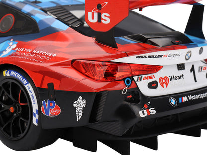 BMW M4 GT3 EVO #1 Connor De Phillippi - Madison Snow - Neil Verhagen - Kelvin van der Linde "Paul Miller Racing" IMSA "24 Hours of Daytona" (2025) 1/18 Model Car by Top Speed-3