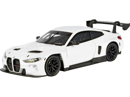 BMW M4 GT3 White "Timeless Legends" Series 1/24 Diecast Model Car by Motormax-1