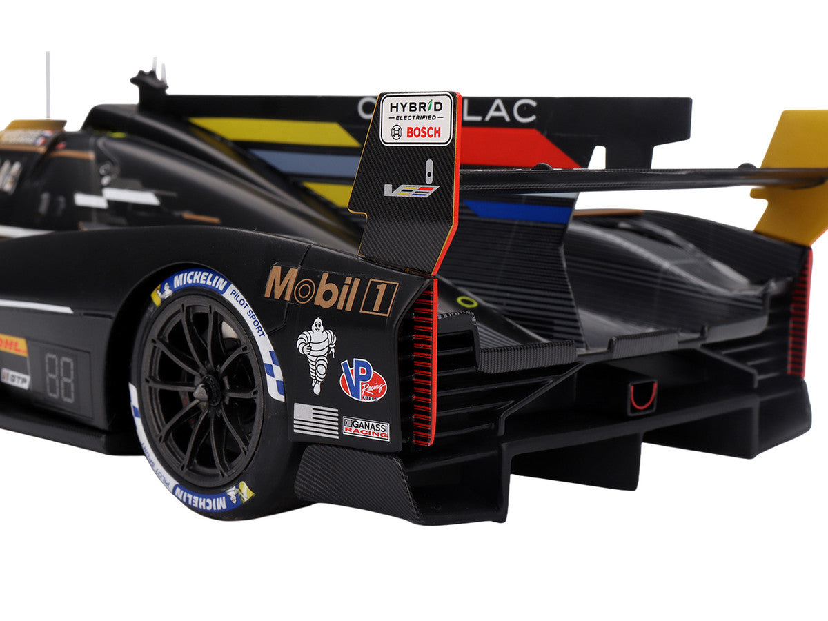 Cadillac V-Series.R #01 Sebastien Bourdais - Scott Dixon - Renger van der Zande "Cadillac Racing" 2nd Place "12 Hours of Sebring" (2024) 1/18 Model Car by Top Speed-2
