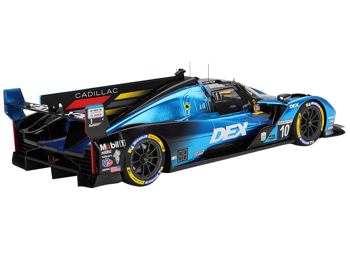 Cadillac V-Series.R #10 Filipe Albuquerque - Brendon Hartley - Will Stevens - Ricky Taylor "Cadillac Wayne Taylor Racing" IMSA "24 Hours of Daytona" (2025) 1/18 Model Car by Top Speed-1