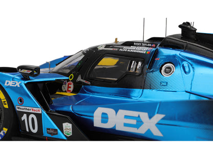 Cadillac V-Series.R #10 Filipe Albuquerque - Brendon Hartley - Will Stevens - Ricky Taylor "Cadillac Wayne Taylor Racing" IMSA "24 Hours of Daytona" (2025) 1/18 Model Car by Top Speed-2