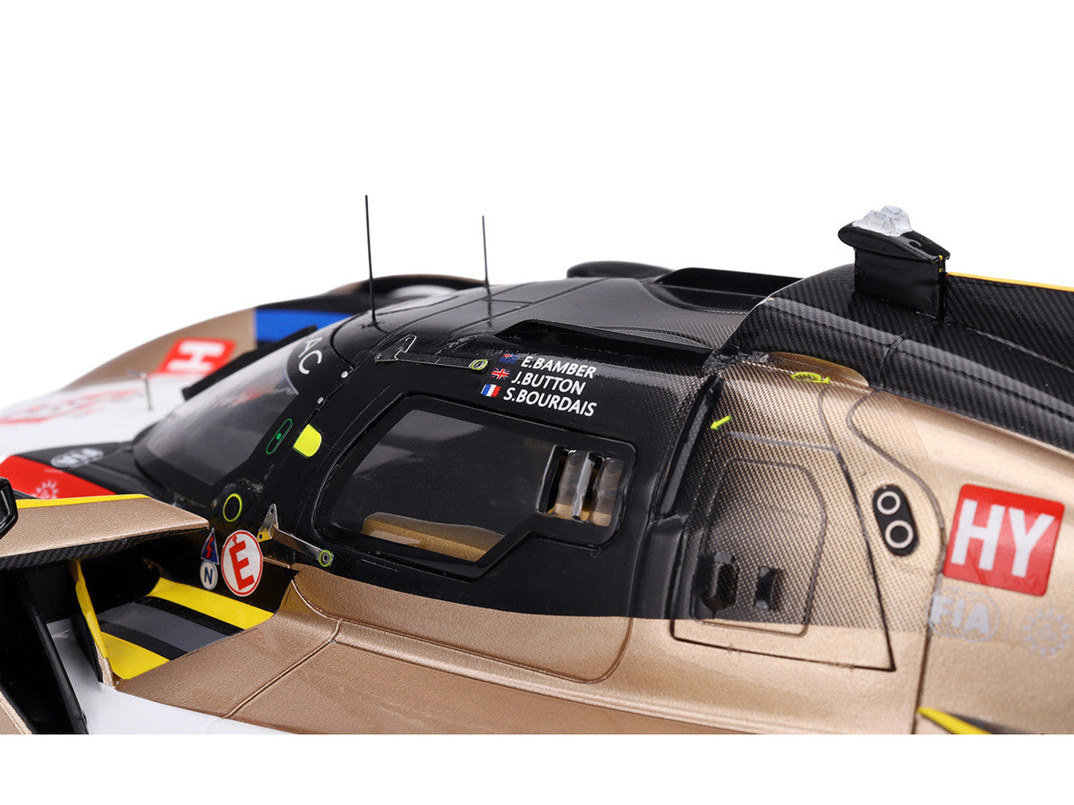 Cadillac V-Series.R #38 Earl Bamber - Sebastien Bourdais - Jenson Button "Cadillac Hertz Team Jota" FIA WEC "24 Hours of Le Mans" (2025) 1/18 Model Car by Top Speed-3