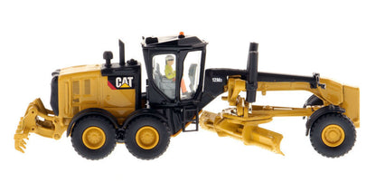 CAT Caterpillar 12M3 Motor Grader with Operator "High Line" Series 1/87 (HO) Scale Diecast Model by Diecast Masters-2
