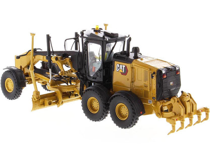 CAT Caterpillar 150 Motor Grader with Operator "High Line Series" 1/50 Diecast Model by Diecast Masters-3