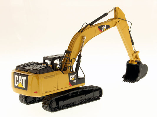 CAT Caterpillar 336E H Hybrid Hydraulic Excavator with Operator "Core Classics" Series 1/50 Diecast Model by Diecast Masters-1