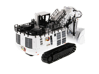 CAT Caterpillar 6060 Hydraulic Mining Front Shovel Coal Configuration White "High Line Series" 1/87 (HO) Scale Diecast Model by Diecast Masters-1