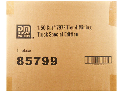CAT Caterpillar 797F 4 Tier Mining Truck Copper Finish Special Edition "Commemorative" Series 1/50 Diecast Model by Diecast Masters-2