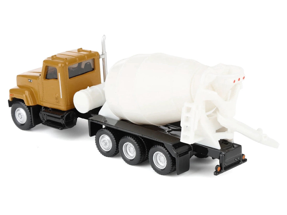 CAT Caterpillar CT681 Concrete Mixer Yellow 1/87 (HO) Diecast Model by Diecast Masters-2