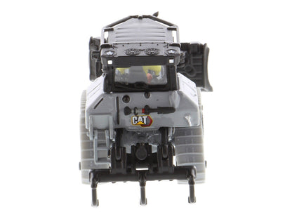 CAT Caterpillar D5 Track-Type Dozer "Centennial" Gray with Operator "High Line Series" 1/87 (HO) Diecast Model by Diecast Masters-2