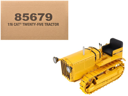 CAT Caterpillar Twenty Five Tractor Yellow "Vintage" Series 1/16 Diecast Model by Diecast Masters-4