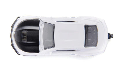 Chevrolet Camaro White with Black Hood Diecast Model Car by Siku-1