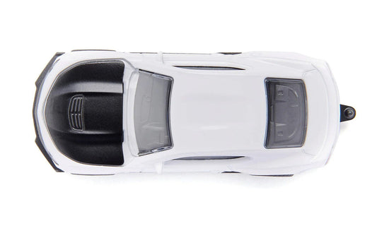 Chevrolet Camaro White with Black Hood Diecast Model Car by Siku-1