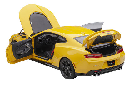 Chevrolet Camaro ZL1 Bright Yellow 1/18 Model Car by Autoart-1