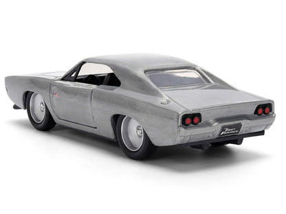 Dom's Dodge Charger R/T Raw Metal "Fast & Furious 7" (2015) Movie 1/32 Diecast Model Car by Jada-1