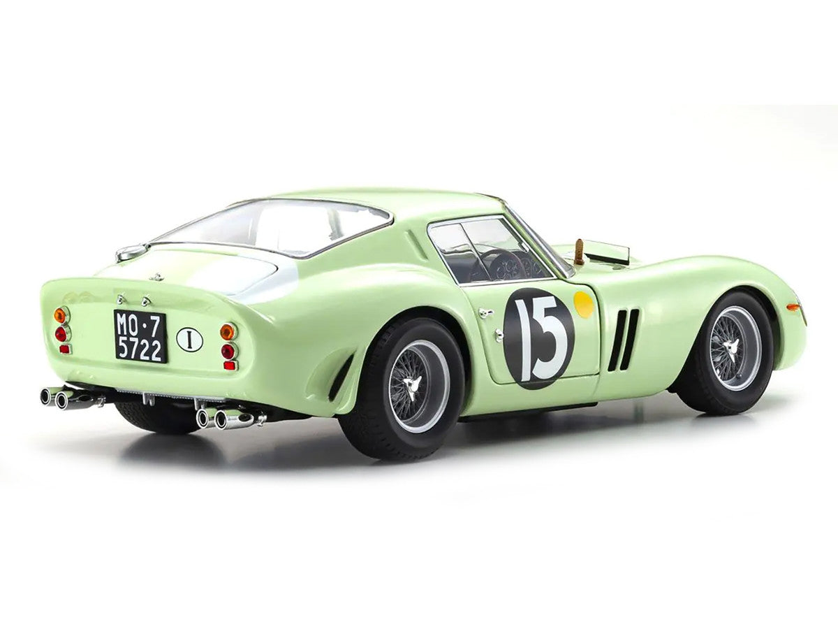 Ferrari 250 GTO #15 Innes Ireland Winner "Goodwood Tourist Trophy" (1962) 1/18 Diecast Model Car by Kyosho-1