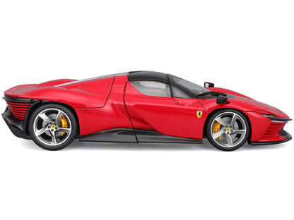 Ferrari Daytona SP3 Red with Black Top "Signature Series" 1/18 Diecast Model Car by Bburago-0