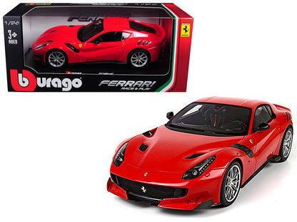 Ferrari F12 TDF Red 1/24 Diecast Model Car by Bburago-0