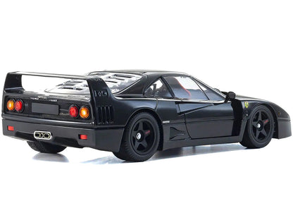 Ferrari F40 Black 1/18 Diecast Model Car by Kyosho-1