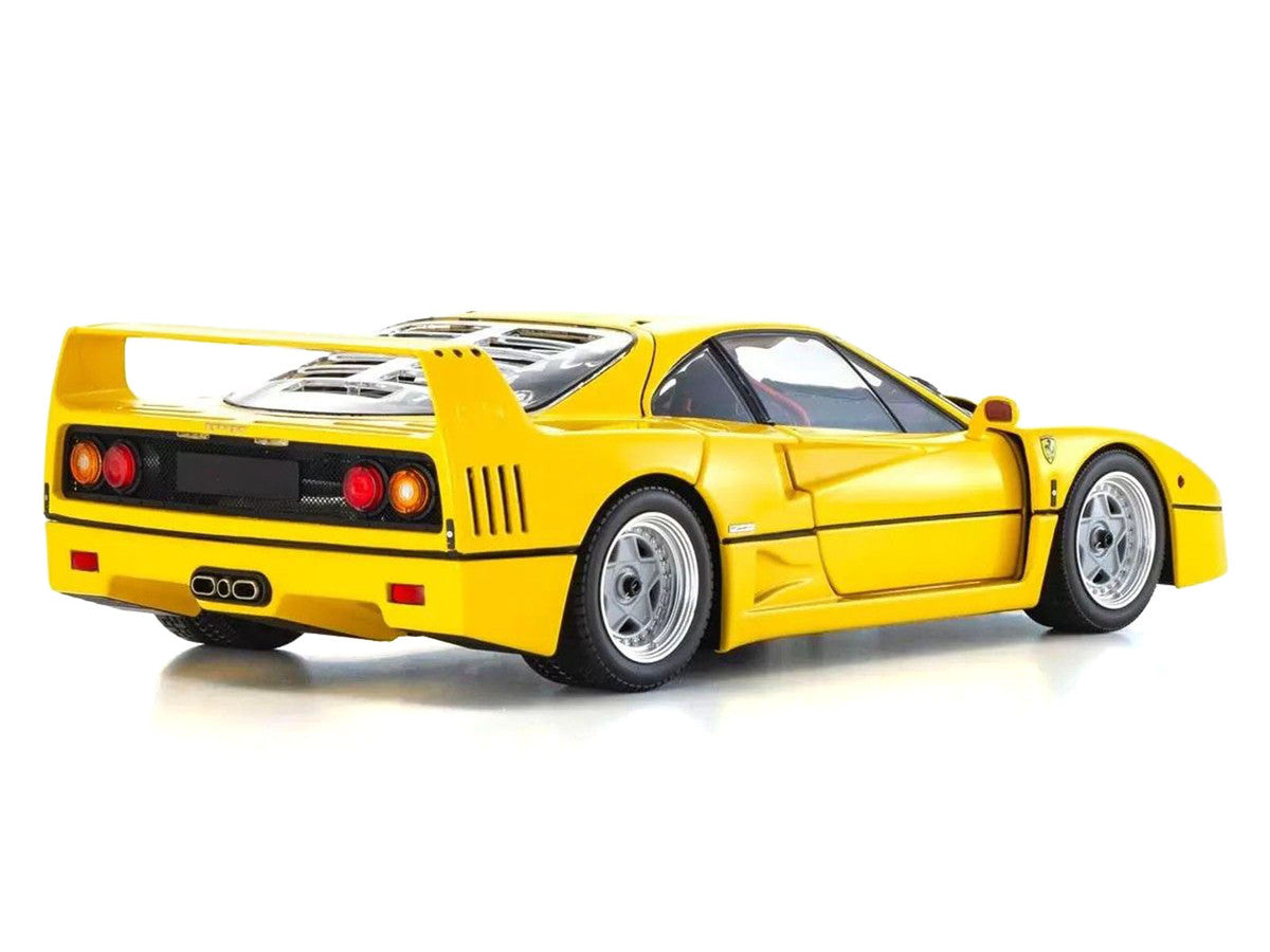 Ferrari F40 Yellow 1/18 Diecast Model Car by Kyosho-0