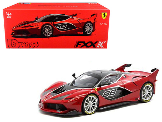 Ferrari FXX-K #88 Red "Signature Series" 1/18 Diecast Model Car by Bburago-0