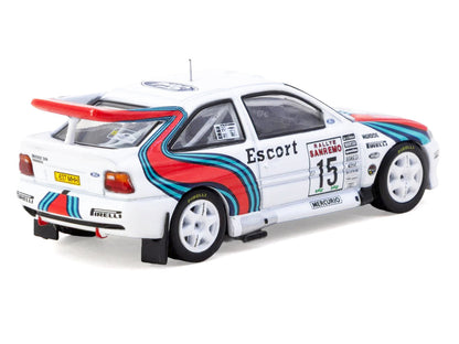 Ford Escort RS Cosworth WRC #15 Malcolm Wilson - Bryan Thomas "Rallye Sanremo" (1994) "Hobby64" Series 1/64 Diecast Model Car by Tarmac Works-2