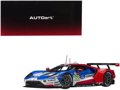 Ford GT #68 Sebastien Bourdais - Joey Hand - Dirk Muller 24H of Le Mans (2019) 1/18 Model Car by Autoart-0