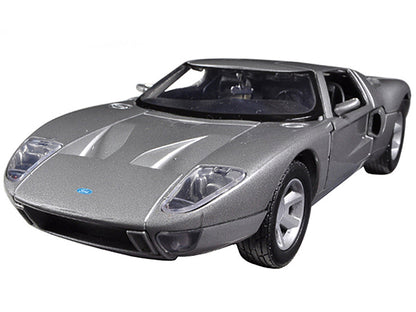 Ford GT Silver 1/24 Diecast Car Model by Motormax-1