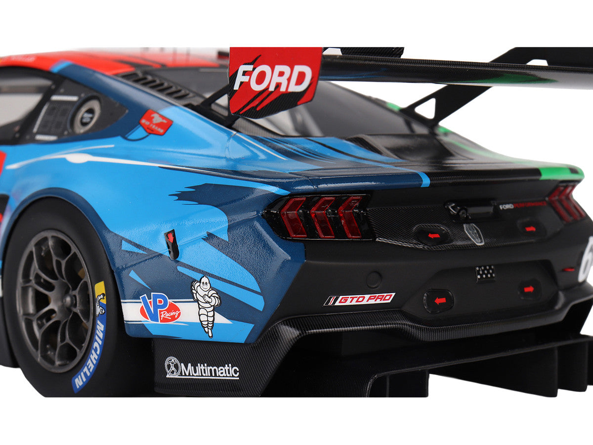 Ford Mustang GT3 #65 Joey Hand - Dirk Muller "Ford Multimatic Motorsports" "Motul Course de Monterey - Laguna Seca" (2024) 1/18 Model Car by Top Speed-3